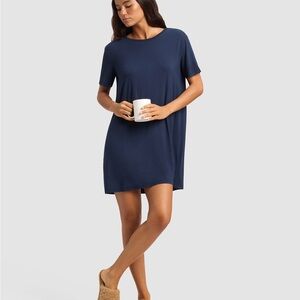 Cozy Earth Bamboo Women’s Navy Blue Dress